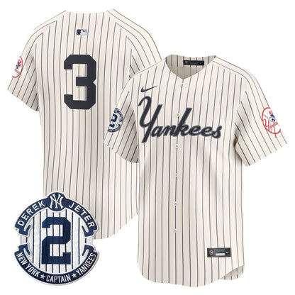 Men's Yankees Throwback Vapor Premier Limited Jersey V2 - All Stitched
