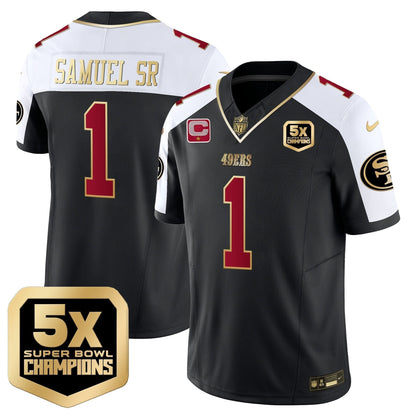 49ers 5x Super Bowl Champions Vapor Limited Jersey - All Stitched