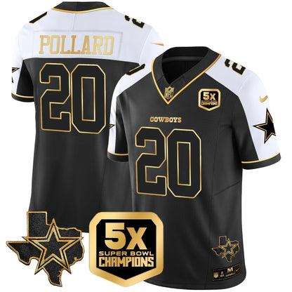 Men's Cowboys 5x Super Bowl Champions Vapor Limited Jersey - All Stitched