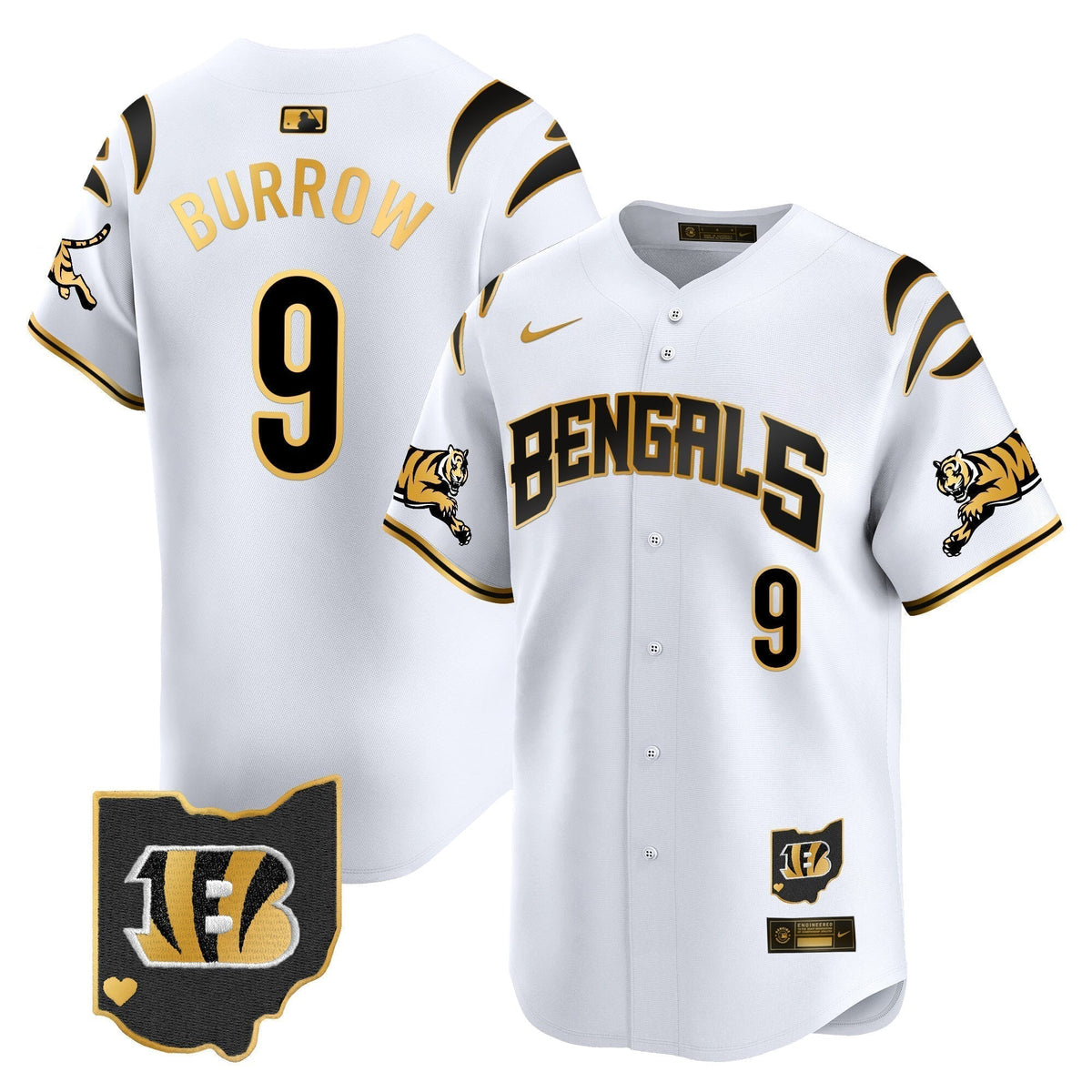 Men's Bengals Vapor Premier Limited Jersey - All Stitched