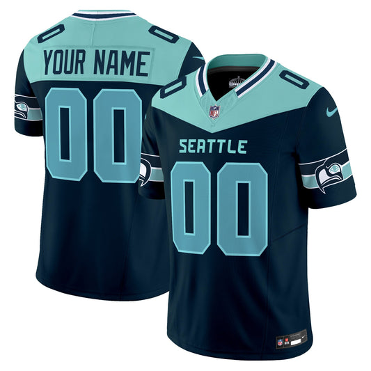 Seahawks "Seattle City" Vapor Limited Custom Jersey - Stitched