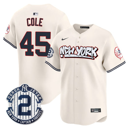 Men's New York Yankees Graffiti Vapor Premier Limited Jersey V2 - All Stitched