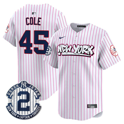 Men's New York Yankees Graffiti Vapor Premier Limited Jersey V2 - All Stitched