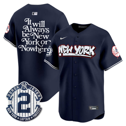 Men's New York Yankees Graffiti Vapor Premier Limited Jersey V2 - All Stitched