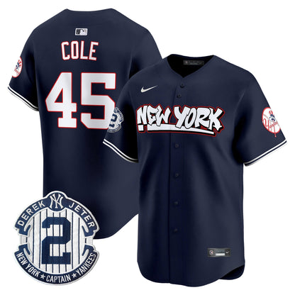 Men's New York Yankees Graffiti Vapor Premier Limited Jersey V2 - All Stitched