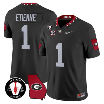 Men's Georgia Bulldogs 2024 Vapor Limited Jersey V3 - Georgia Map - All Stitched