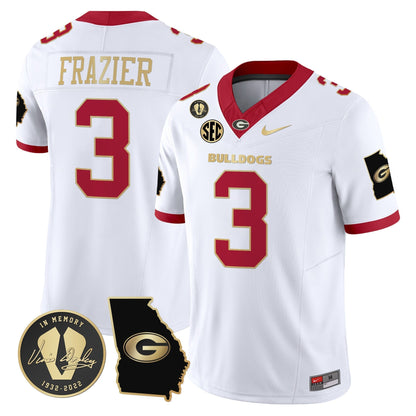 Men's Georgia Bulldogs 2024 Vapor Limited Jersey V3 - Georgia Map - All Stitched