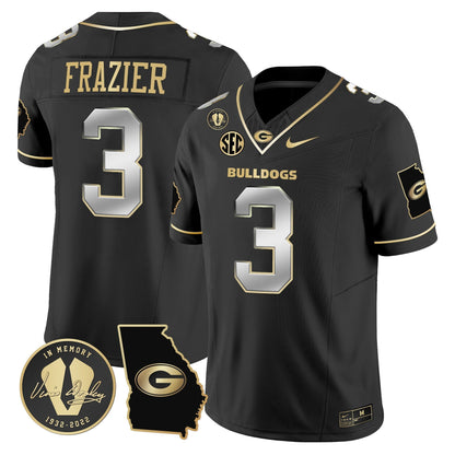 Men's Georgia Bulldogs 2024 Vapor Limited Jersey V3 - Georgia Map - All Stitched