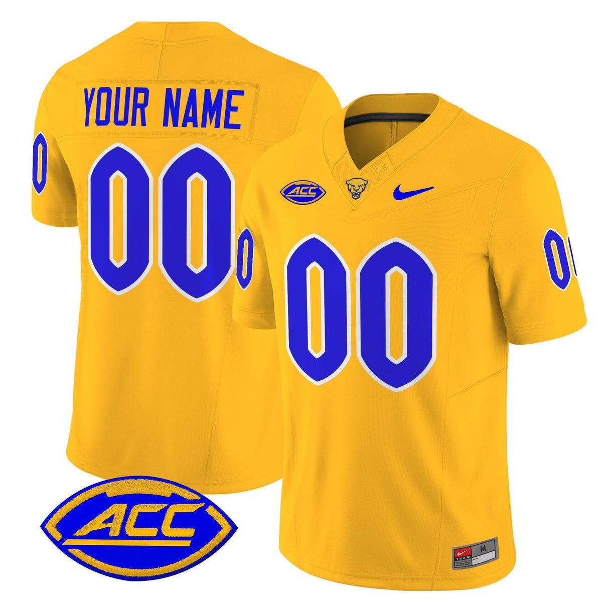 Pittsburgh Panthers 2025 Vapor Limited Custom Jersey - All Stitched