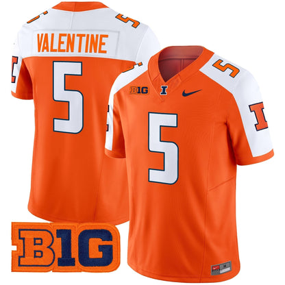 Men's Illinois Fighting Illini 2025 Vapor Limited Jersey - All Stitched
