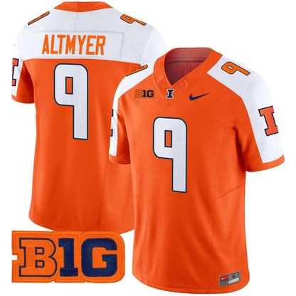 Men's Illinois Fighting Illini 2025 Vapor Limited Jersey - All Stitched