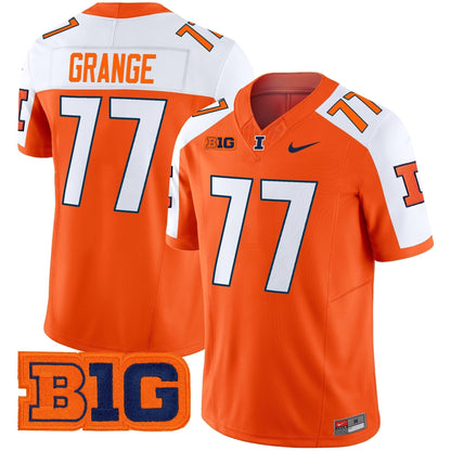 Men's Illinois Fighting Illini 2025 Vapor Limited Jersey - All Stitched
