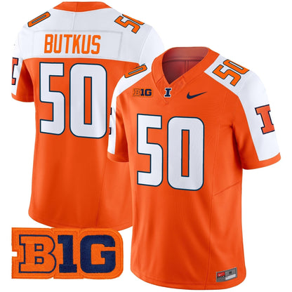Men's Illinois Fighting Illini 2025 Vapor Limited Jersey - All Stitched
