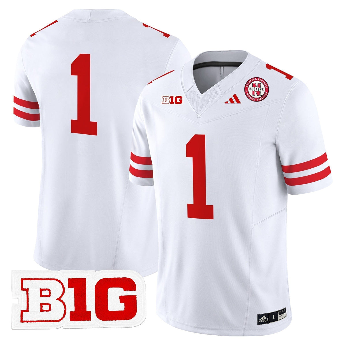 Men's Nebraska Cornhuskers 2025 Vapor Limited Jersey - All Stitched