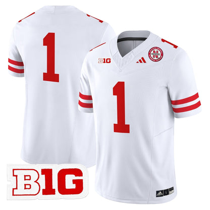 Men's Nebraska Cornhuskers 2025 Vapor Limited Jersey - All Stitched