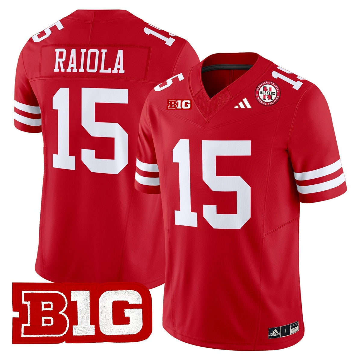 Men's Nebraska Cornhuskers 2025 Vapor Limited Jersey - All Stitched
