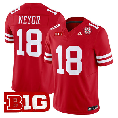 Men's Nebraska Cornhuskers 2025 Vapor Limited Jersey - All Stitched