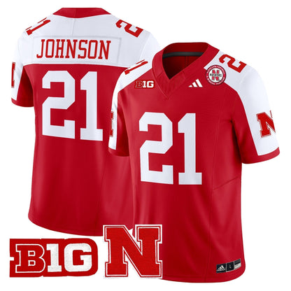 Men's Nebraska Cornhuskers 2025 Vapor Limited Jersey - All Stitched