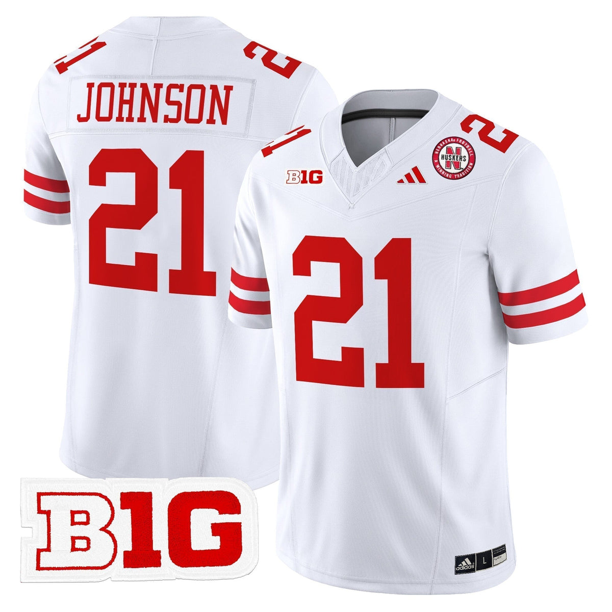 Men's Nebraska Cornhuskers 2025 Vapor Limited Jersey - All Stitched