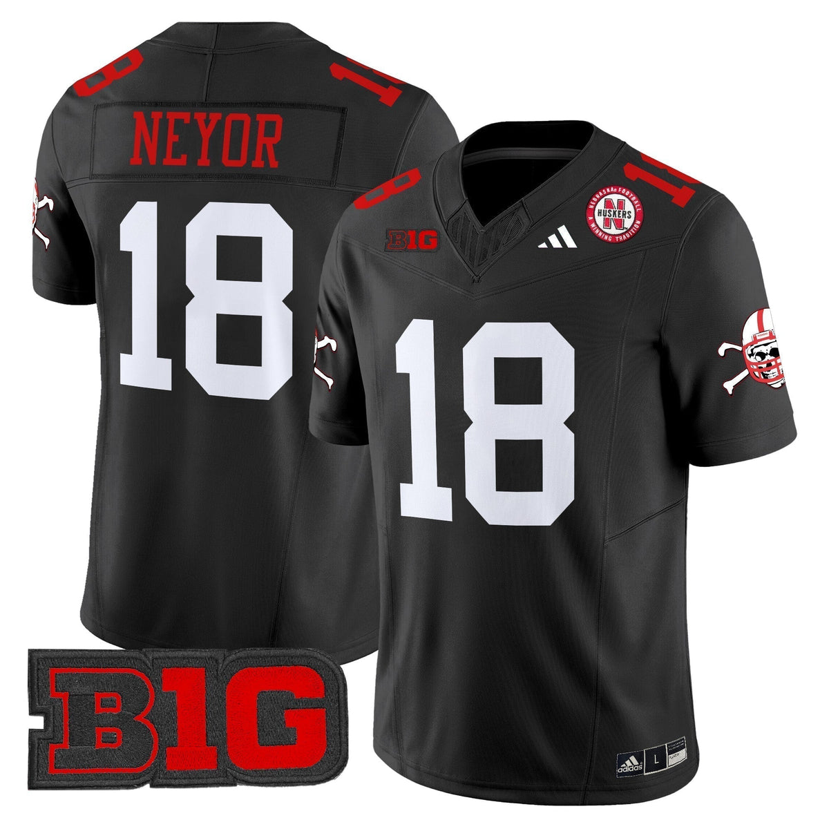 Men's Nebraska Cornhuskers 2025 Vapor Limited Jersey - All Stitched