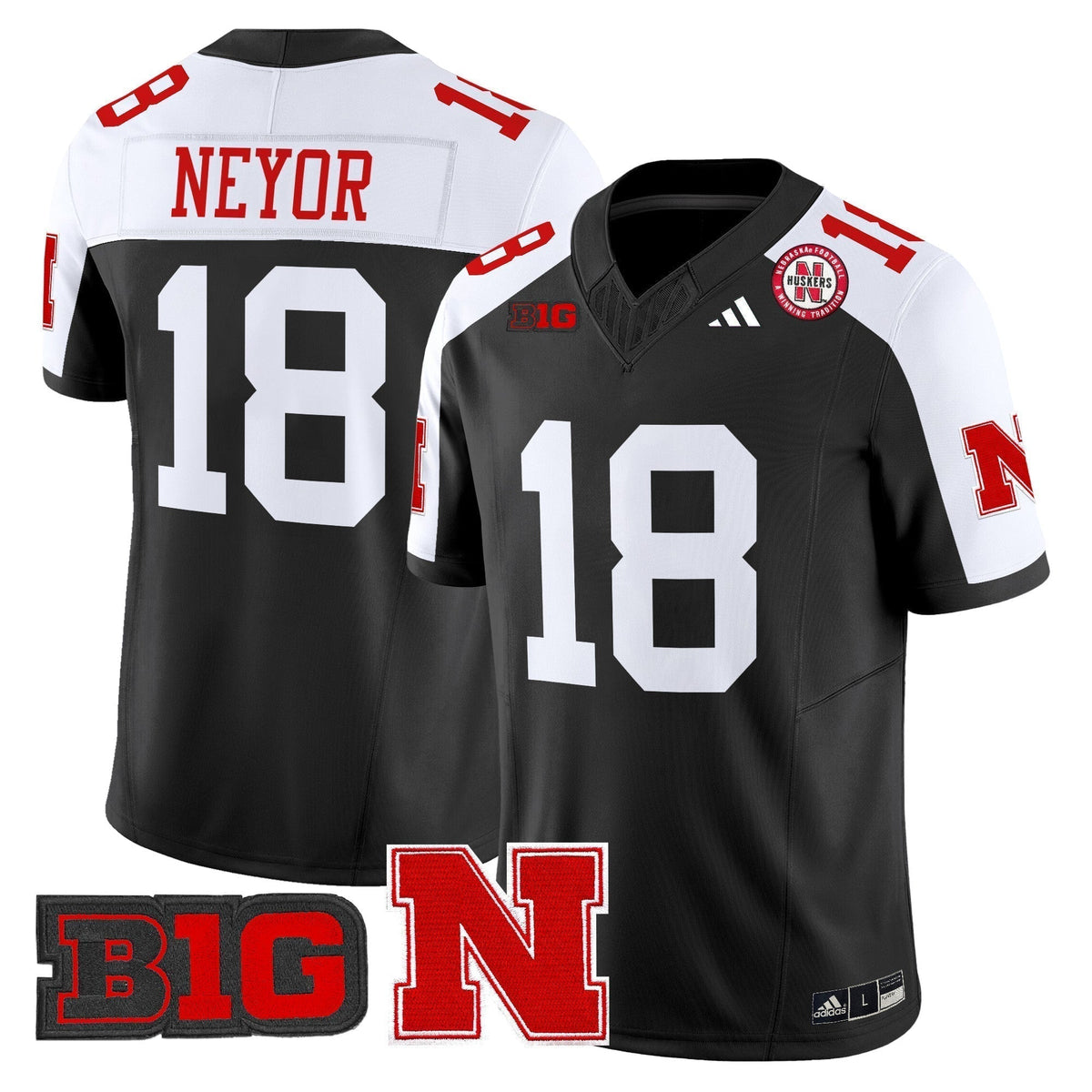 Men's Nebraska Cornhuskers 2025 Vapor Limited Jersey - All Stitched
