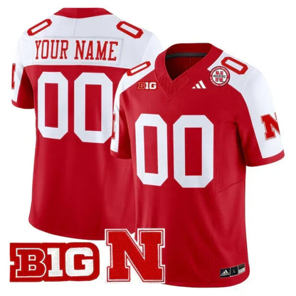 Custom Nebraska Football 2025 "Blackout" Jersey - Stitched
