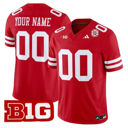 Custom Nebraska Football 2025 "Blackout" Jersey - Stitched