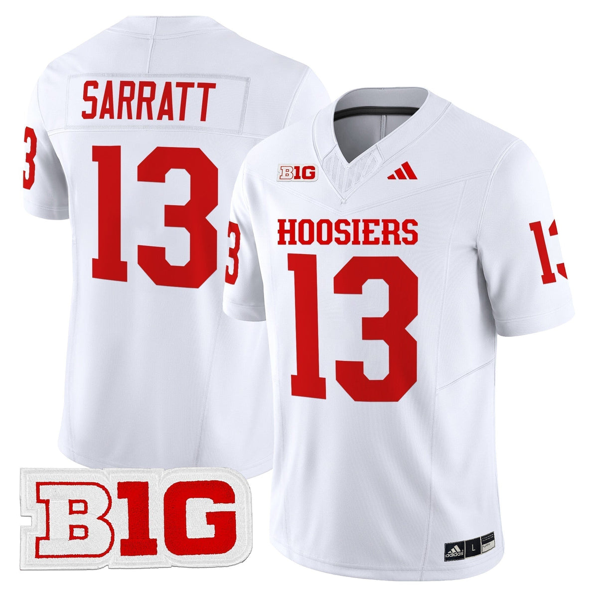 Men's Indiana Hoosiers 2025 Vapor Limited Jersey - All Stitched