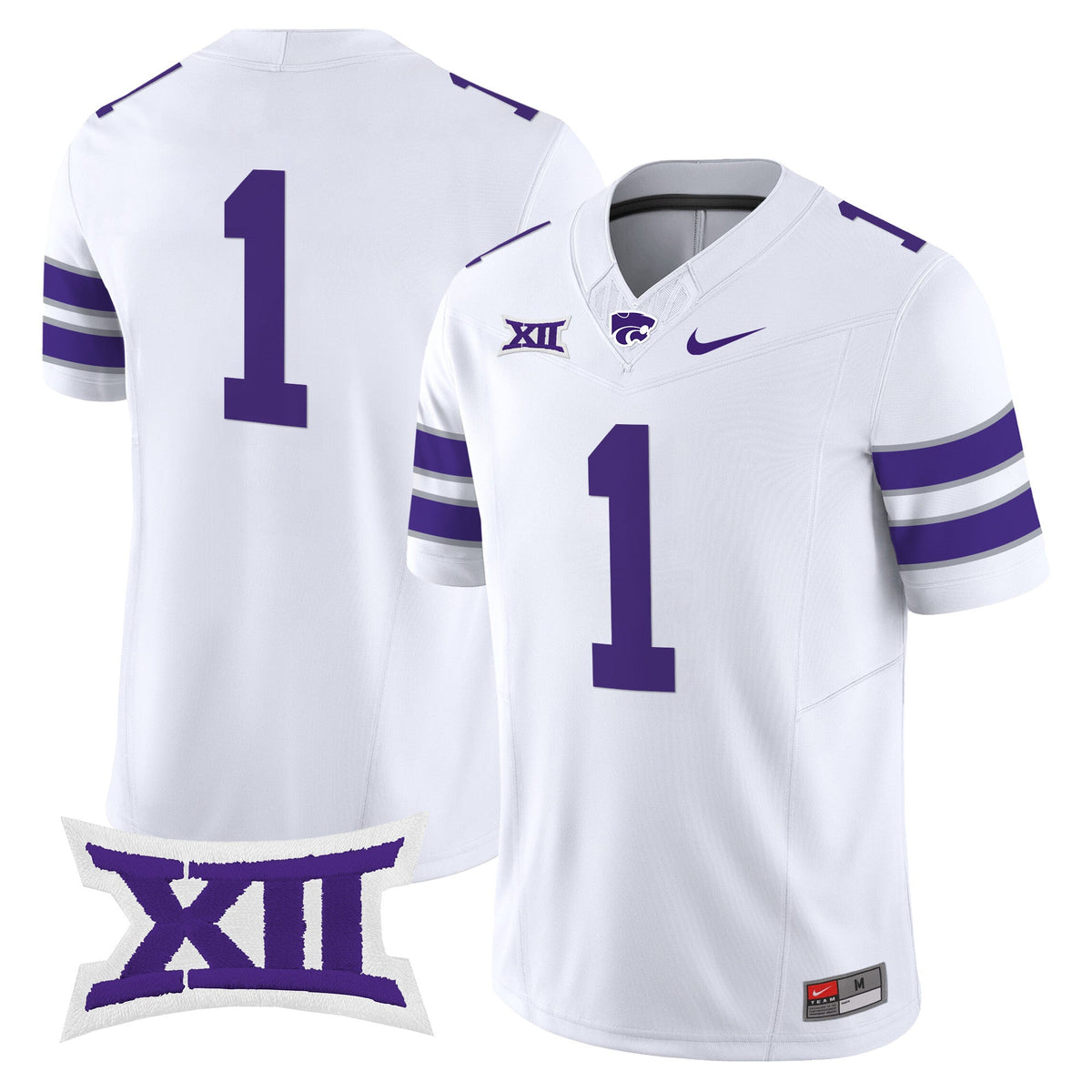 Men's Kansas State Wildcats 2025 Vapor Limited Jersey - All Stitched