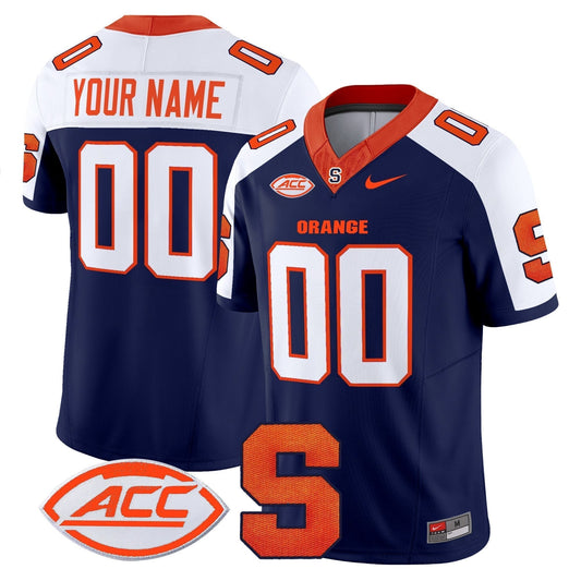 Syracuse Orange 2025 Vapor Limited Custom Jersey - All stitched