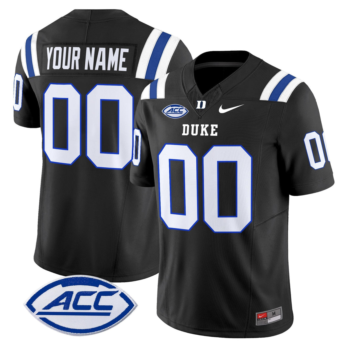 Duke Blue Devils 2025 Vapor Limited Custom Jersey - All Stitched