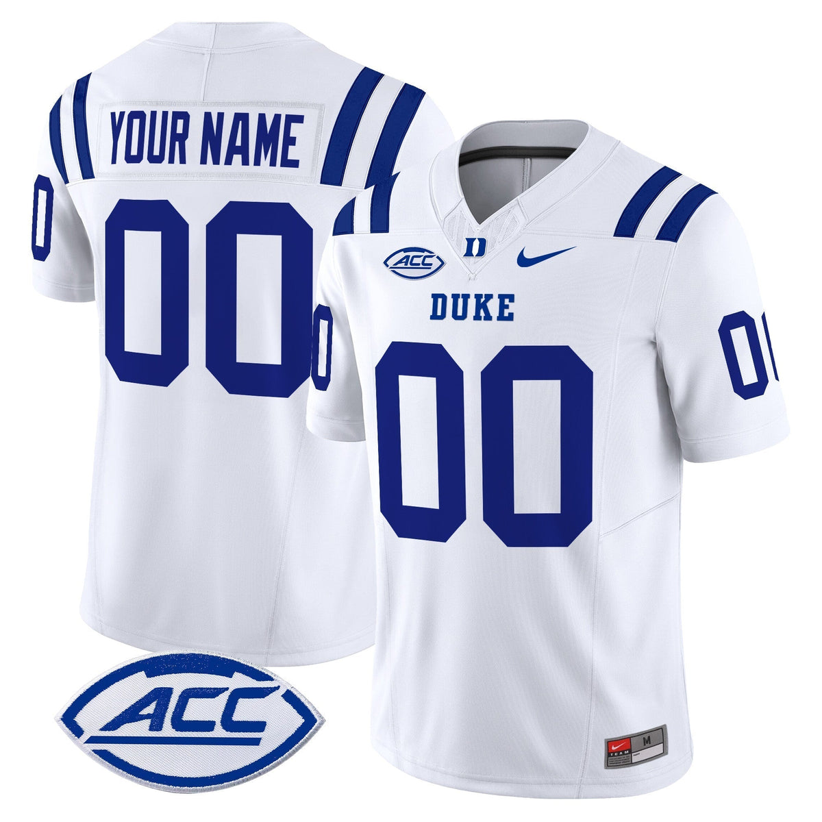 Duke Blue Devils 2025 Vapor Limited Custom Jersey - All Stitched