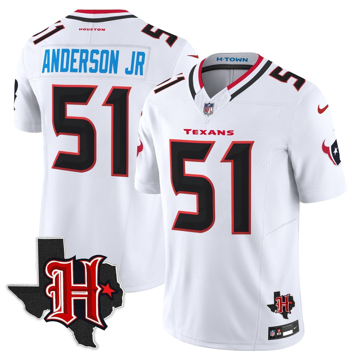 HOU 2024 Texas Patch Vapor Limited Jersey V5 - Stitched