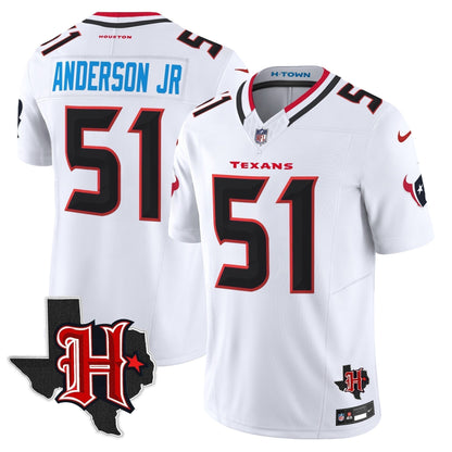 HOU 2024 Texas Patch Vapor Limited Jersey V5 - Stitched