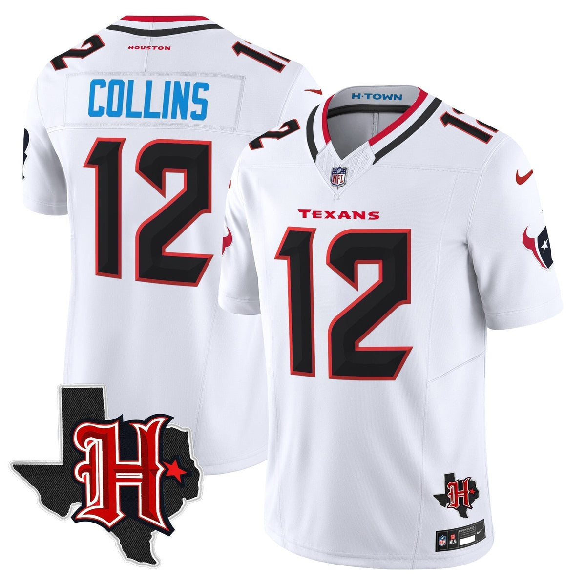 HOU 2024 Texas Patch Vapor Limited Jersey V5 - Stitched
