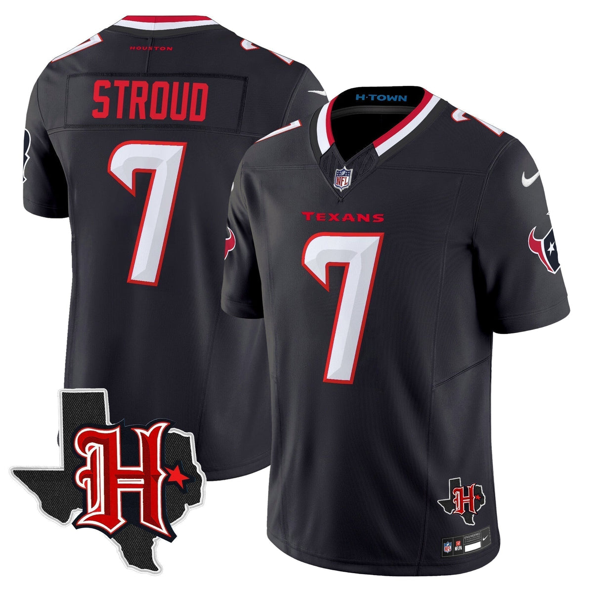 HOU 2024 Texas Patch Vapor Limited Jersey V5 - Stitched