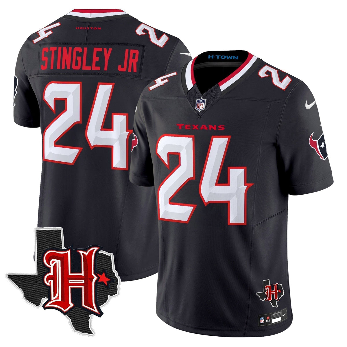 HOU 2024 Texas Patch Vapor Limited Jersey V5 - Stitched
