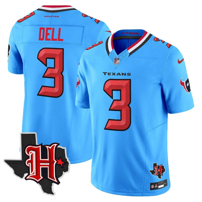 HOU 2024 Texas Patch Vapor Limited Jersey V5 - Stitched