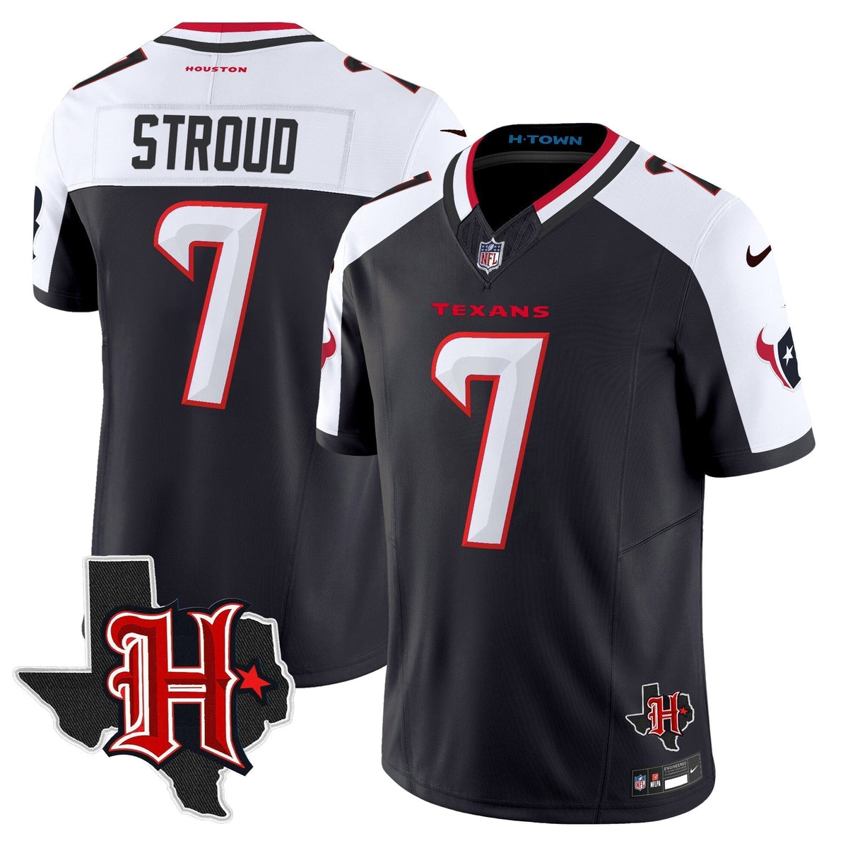 HOU 2024 Texas Patch Vapor Limited Jersey V5 - Stitched