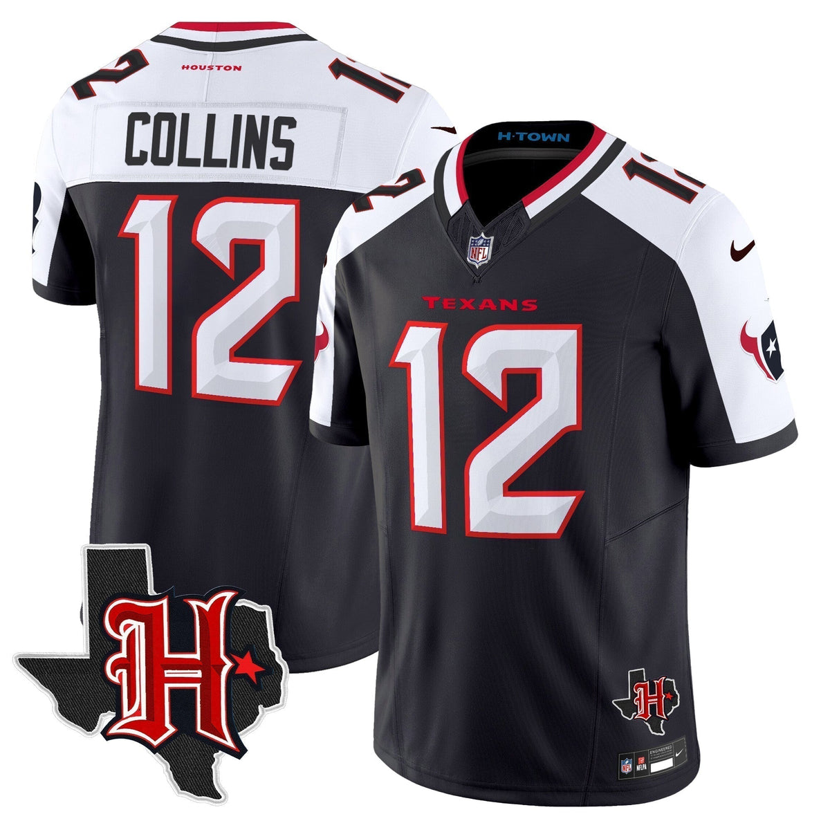 HOU 2024 Texas Patch Vapor Limited Jersey V5 - Stitched