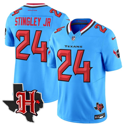 HOU 2024 Texas Patch Vapor Limited Jersey V5 - Stitched