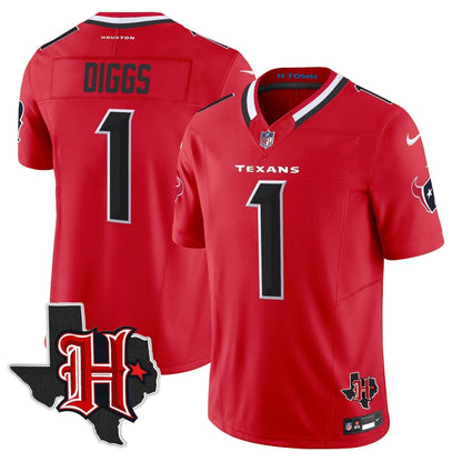 HOU 2024 Texas Patch Vapor Limited Jersey V5 - Stitched
