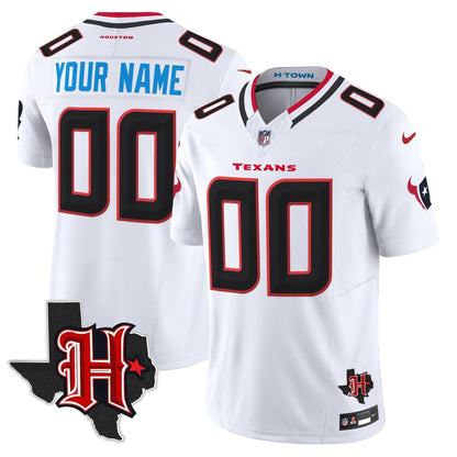 HOU 2024 Texas Patch Vapor Limited Custom Jersey V5 - Stitched