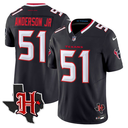 HOU 2024 Texas Patch Vapor Limited Jersey V5 - Stitched