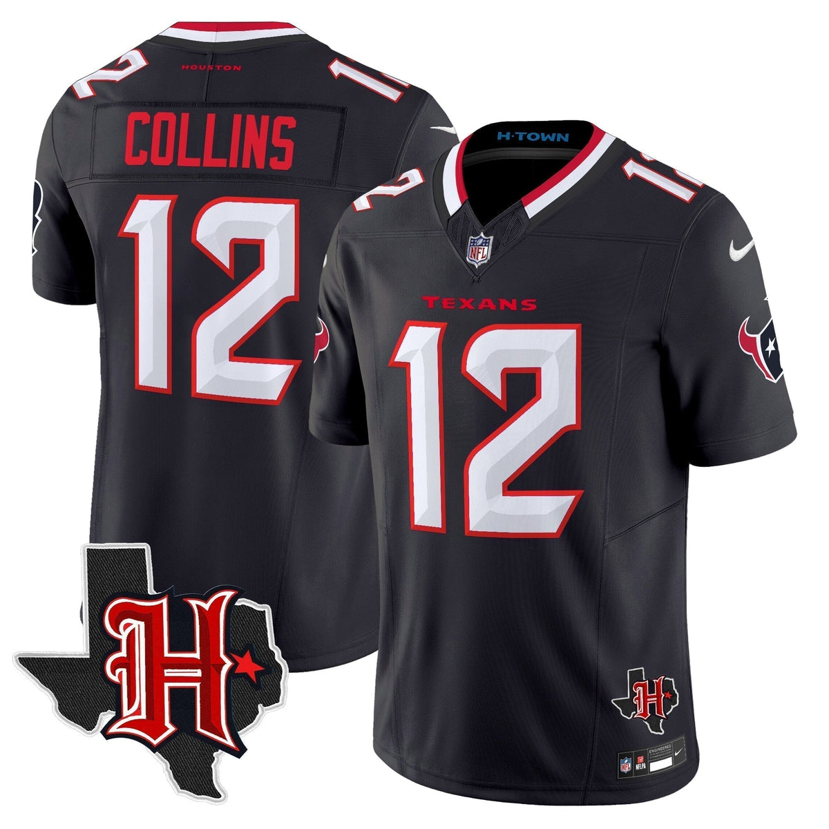 HOU 2024 Texas Patch Vapor Limited Jersey V5 - Stitched