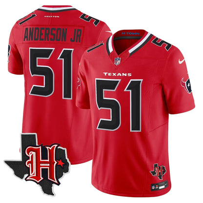 HOU 2024 Texas Patch Vapor Limited Jersey V5 - Stitched