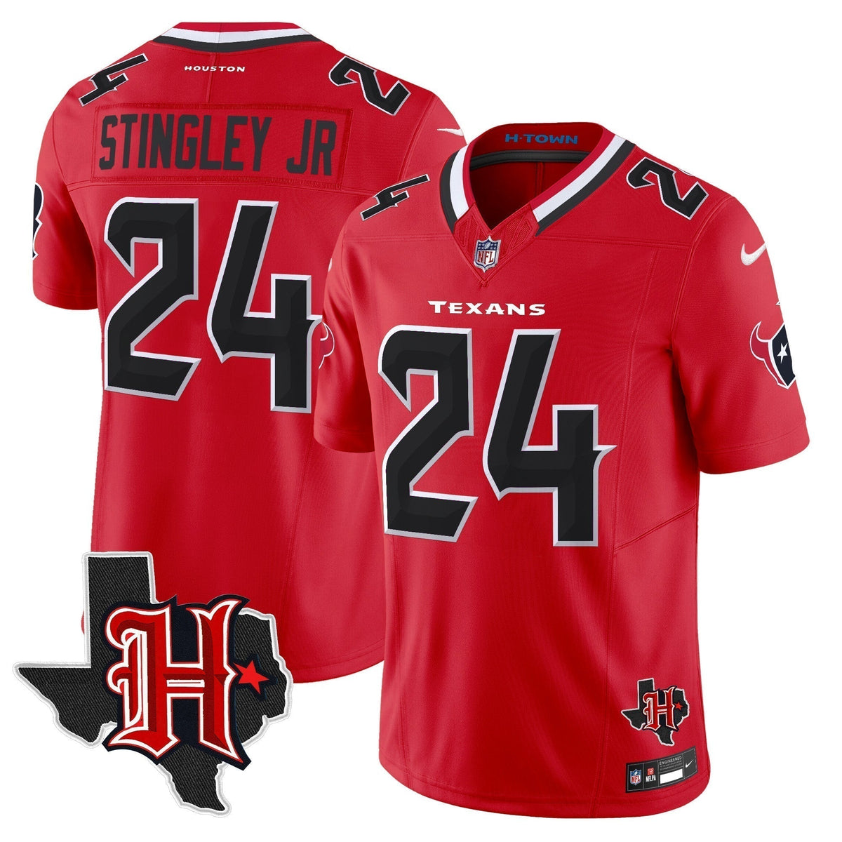 HOU 2024 Texas Patch Vapor Limited Jersey V5 - Stitched