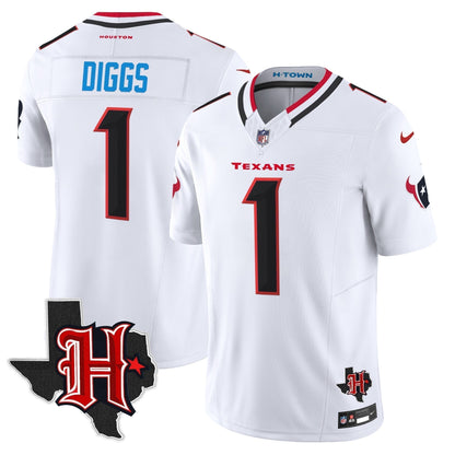 HOU 2024 Texas Patch Vapor Limited Jersey V5 - Stitched