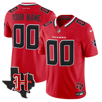 HOU 2024 Texas Patch Vapor Limited Custom Jersey V5 - Stitched