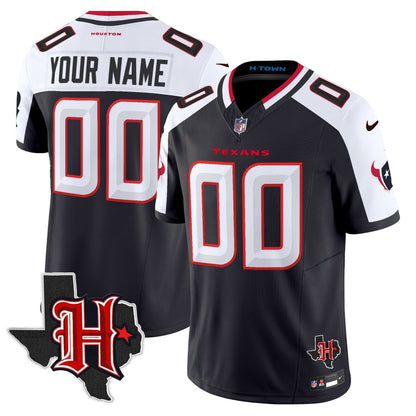 HOU 2024 Texas Patch Vapor Limited Custom Jersey V5 - Stitched